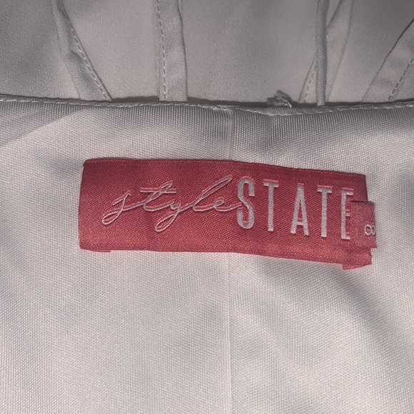 Style estate Dotted Swiss white summer dress. - Picture 4 of 6